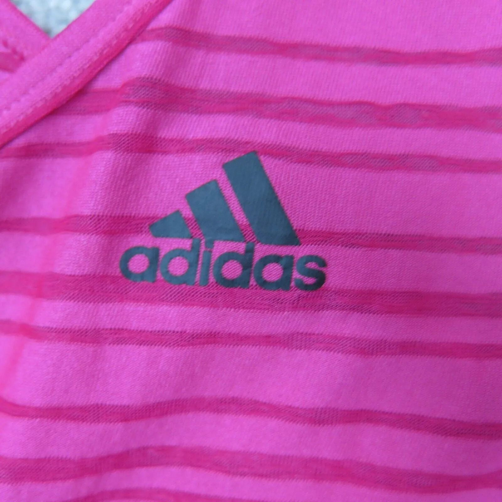 Adidas Climalite Women Activewear Tank Top Racerback Sleeveless Pink Size Medium