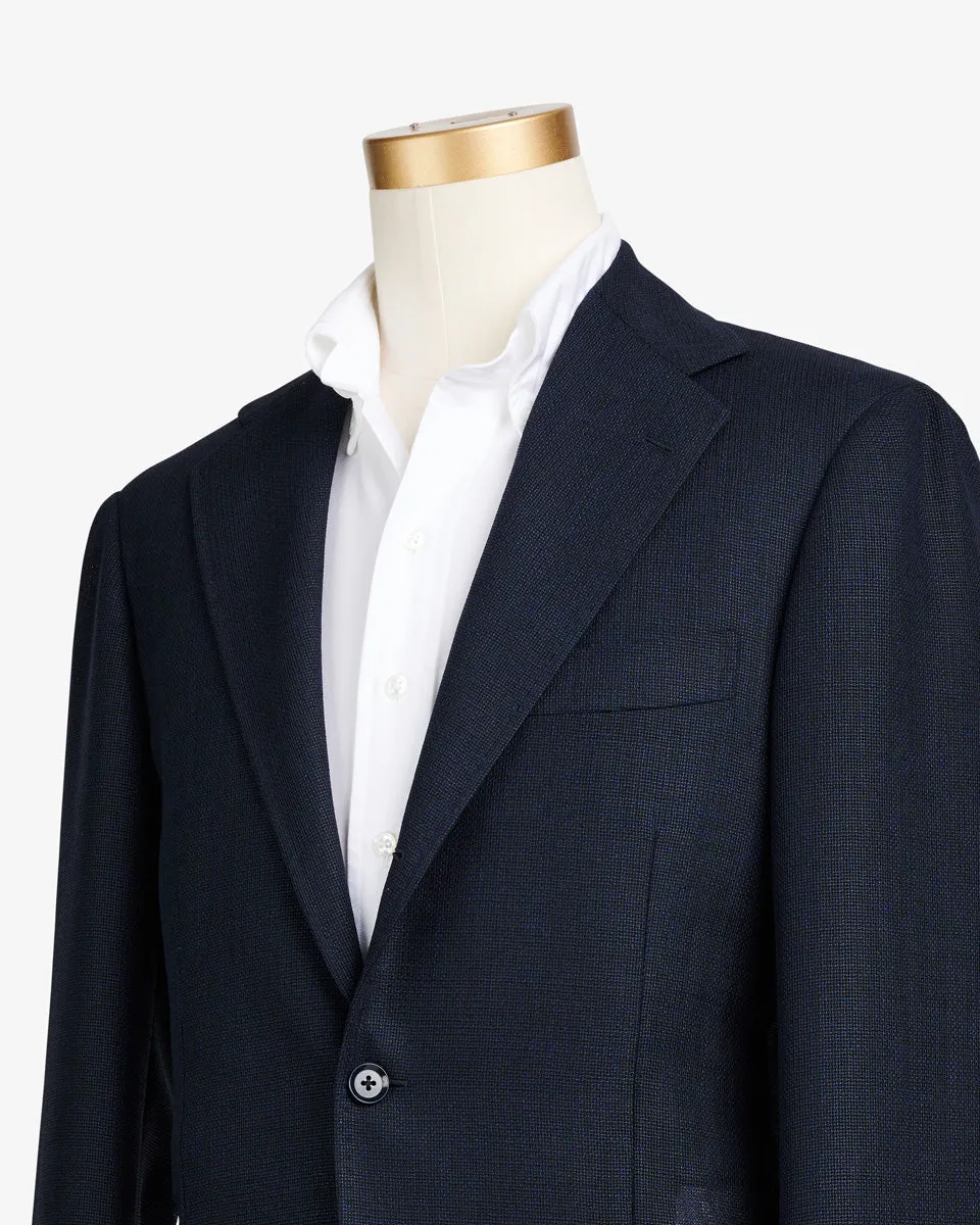 BALLOON WOOL SPORT COAT INDIGO