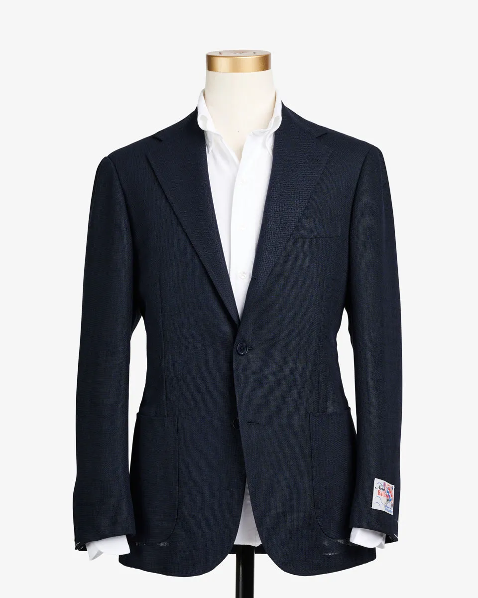 BALLOON WOOL SPORT COAT INDIGO