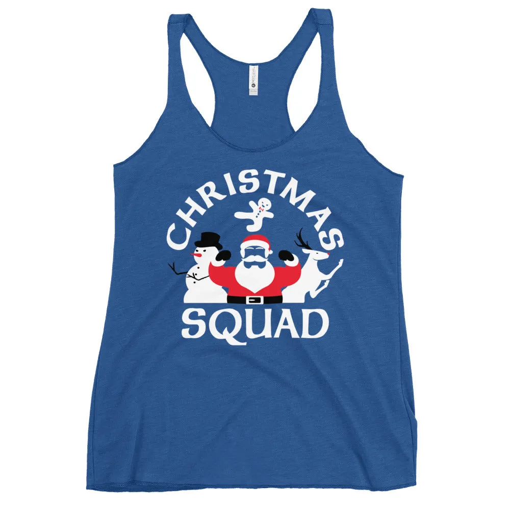 Christmas Squad Women's Racerback Tank