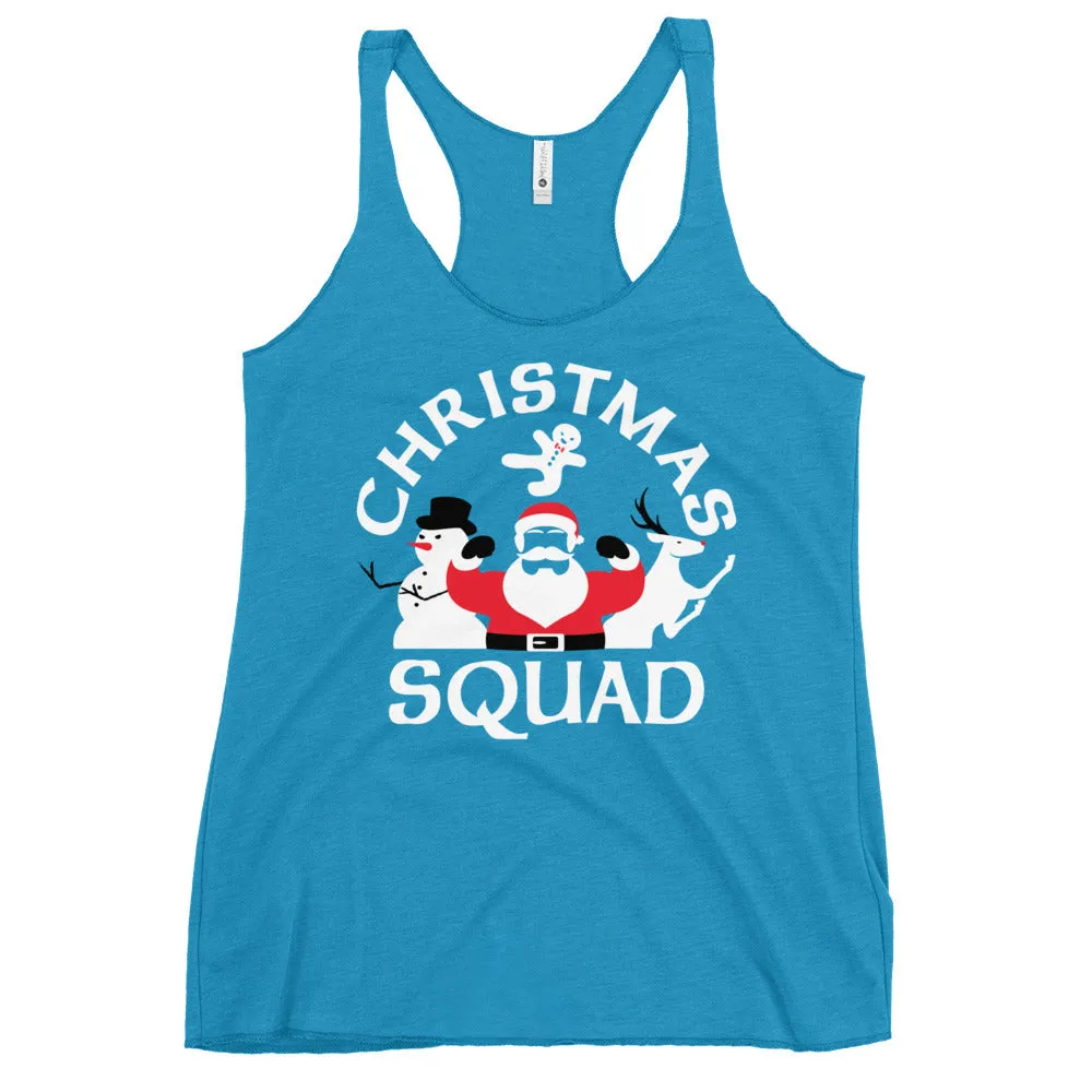 Christmas Squad Women's Racerback Tank