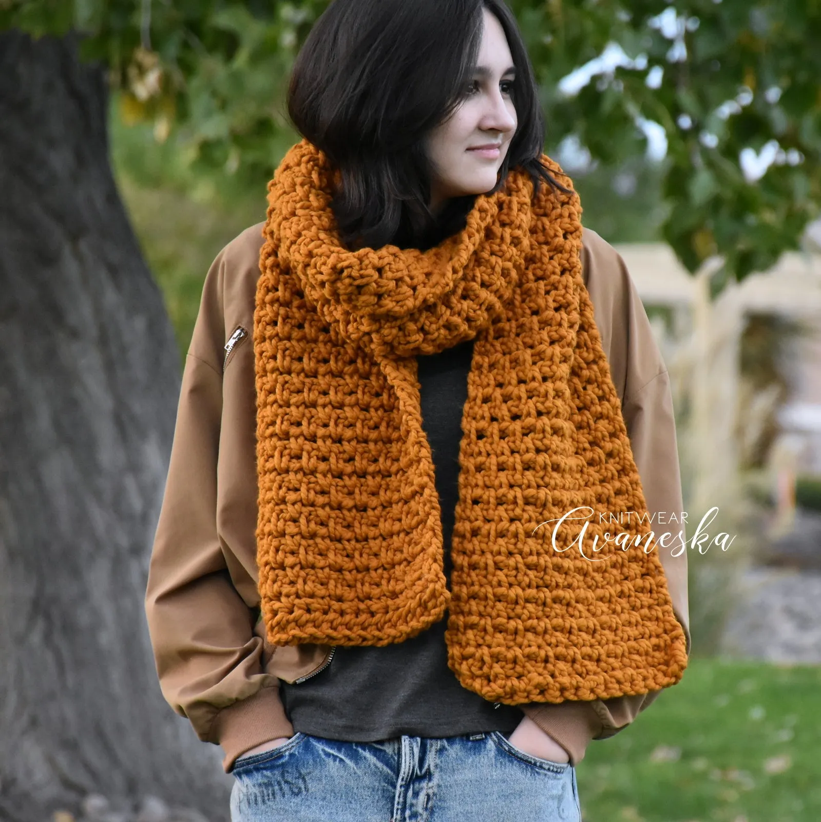 Chunky Classic Scarf | THE BRISTOL