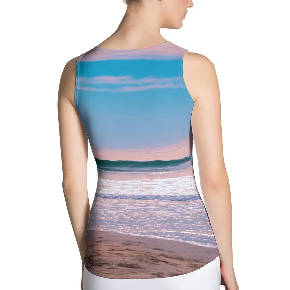 Crashing Waves Beach Tank Top