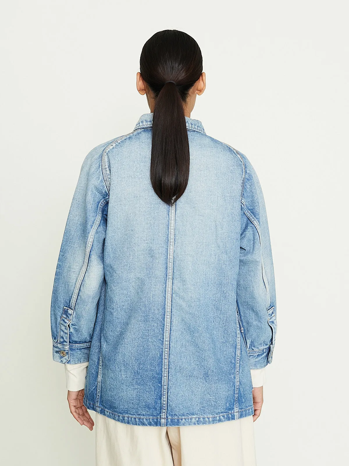 C.T.L Travelling Jacket in Middle Indigo