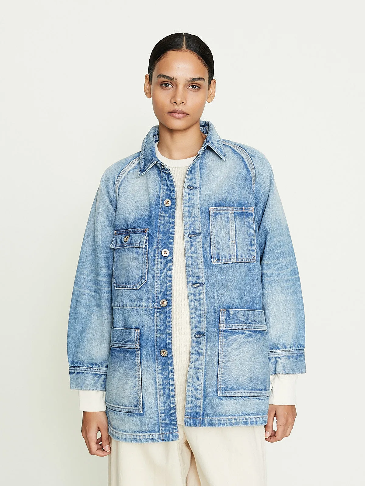 C.T.L Travelling Jacket in Middle Indigo