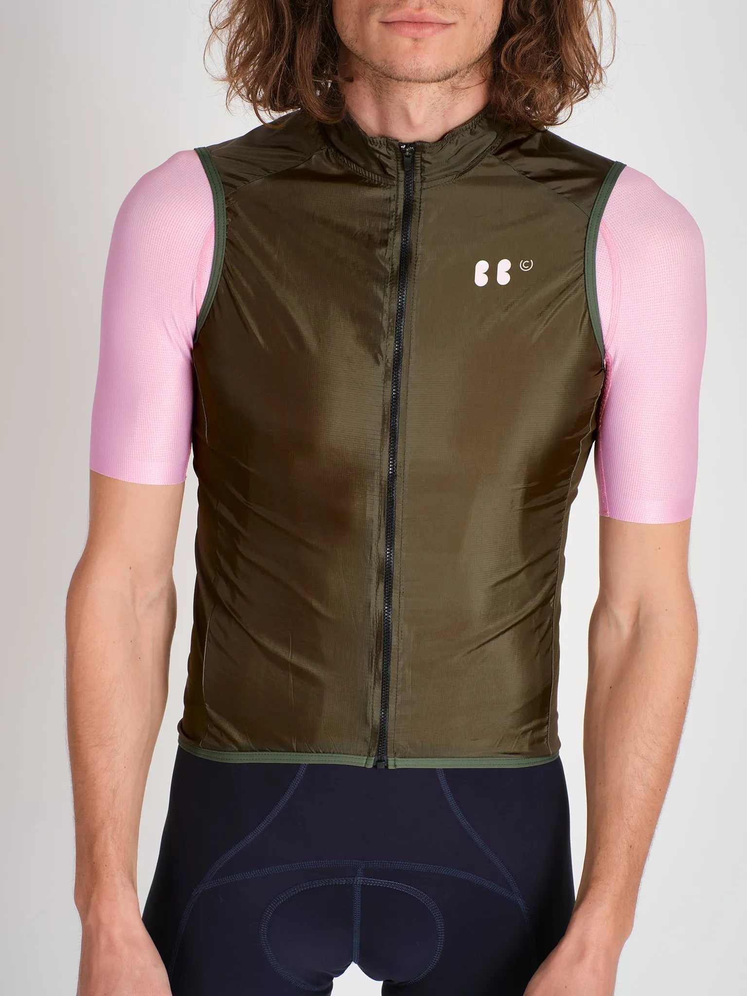 Dance Mesh Gilet Olive