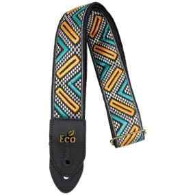 Ecojacq Strap Guitar Ocean Blue 2"