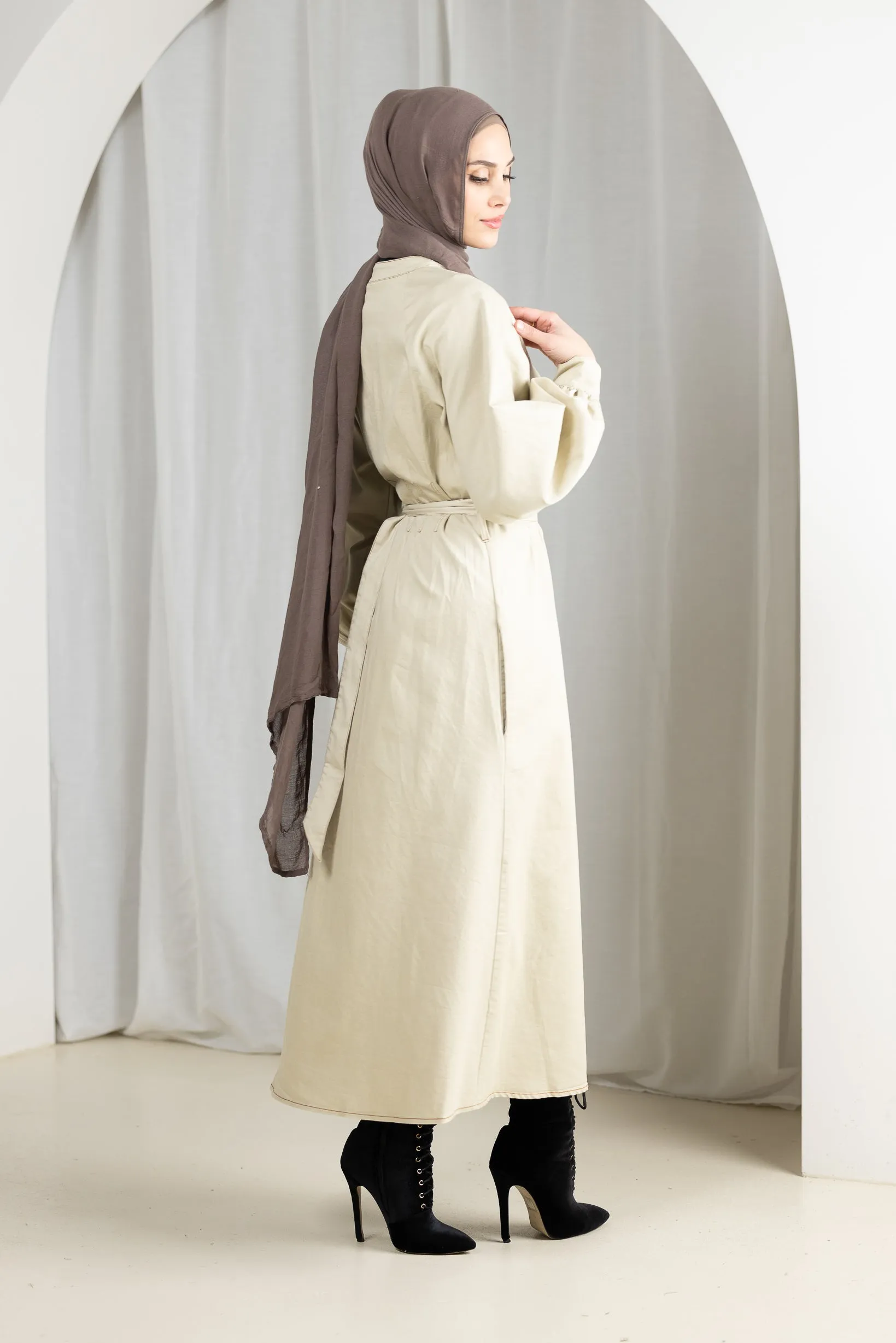 Eva Button Maxi Dress