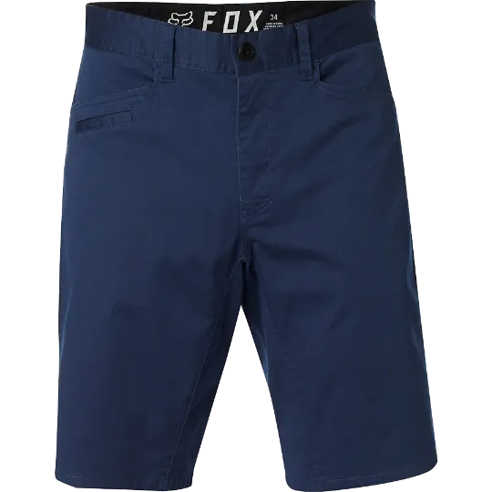 FOX STRETCH CHINO SHORTS [LIGHT INDIGO] 36