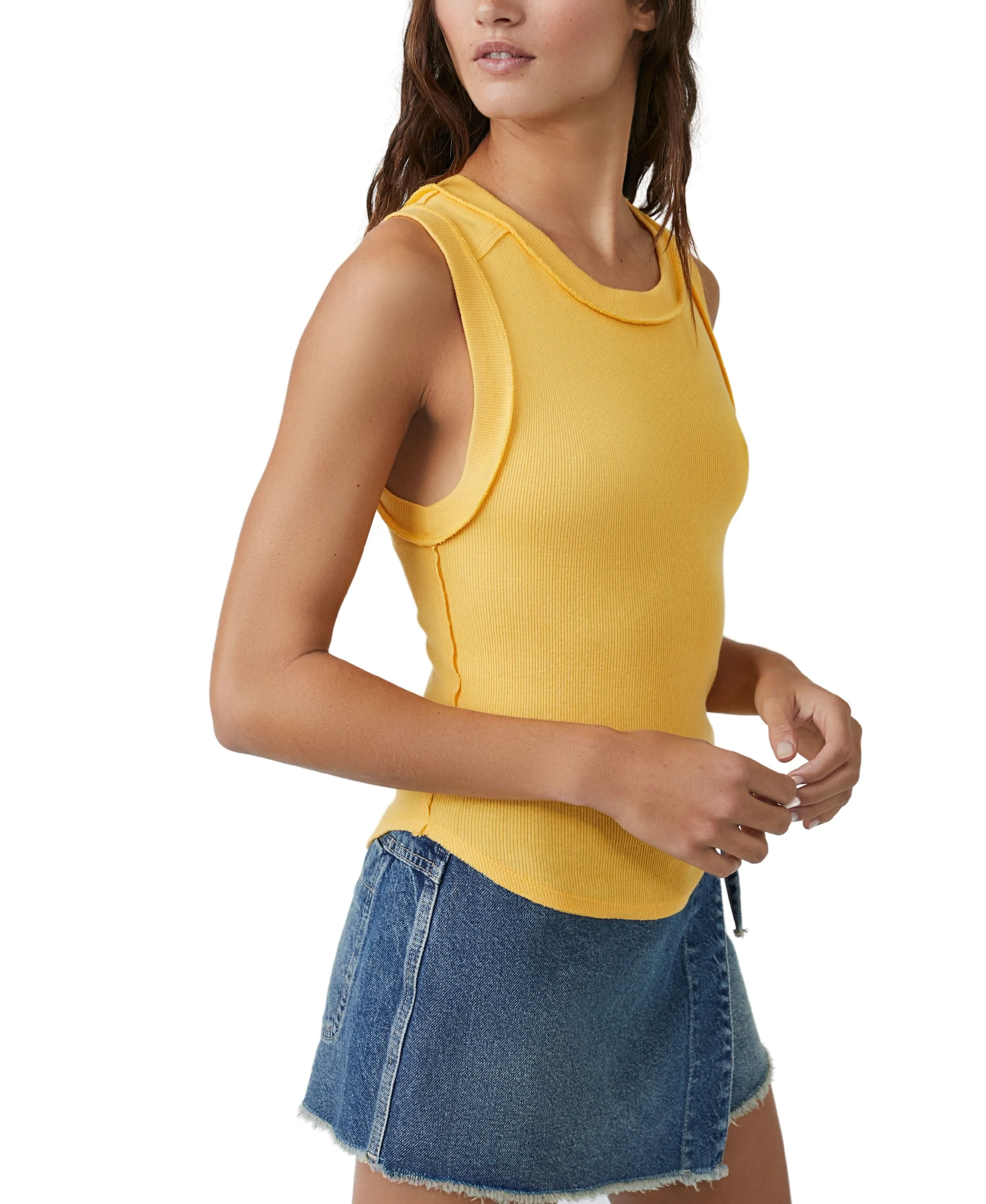 Free People Kate Tank Tee