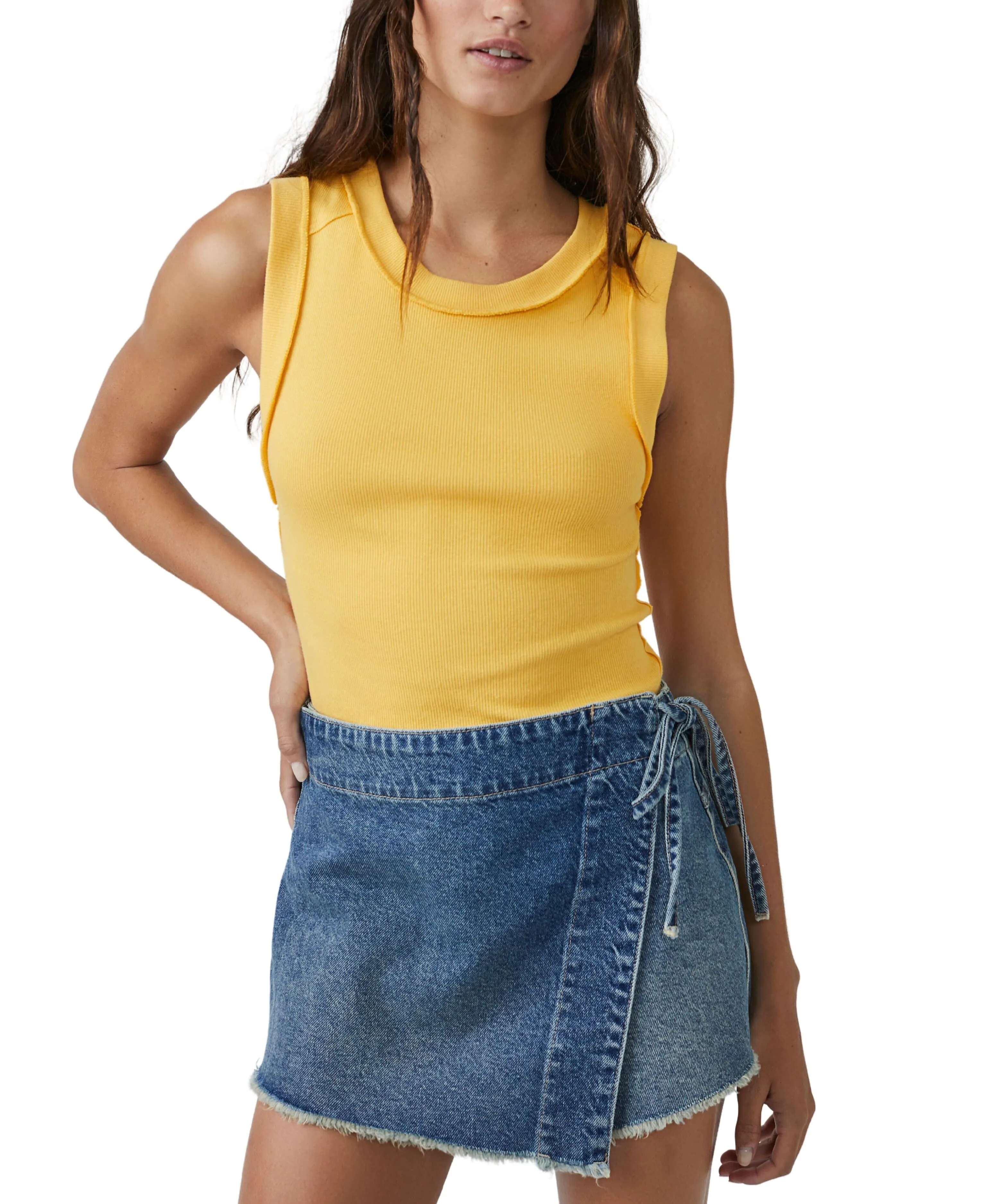 Free People Kate Tank Tee