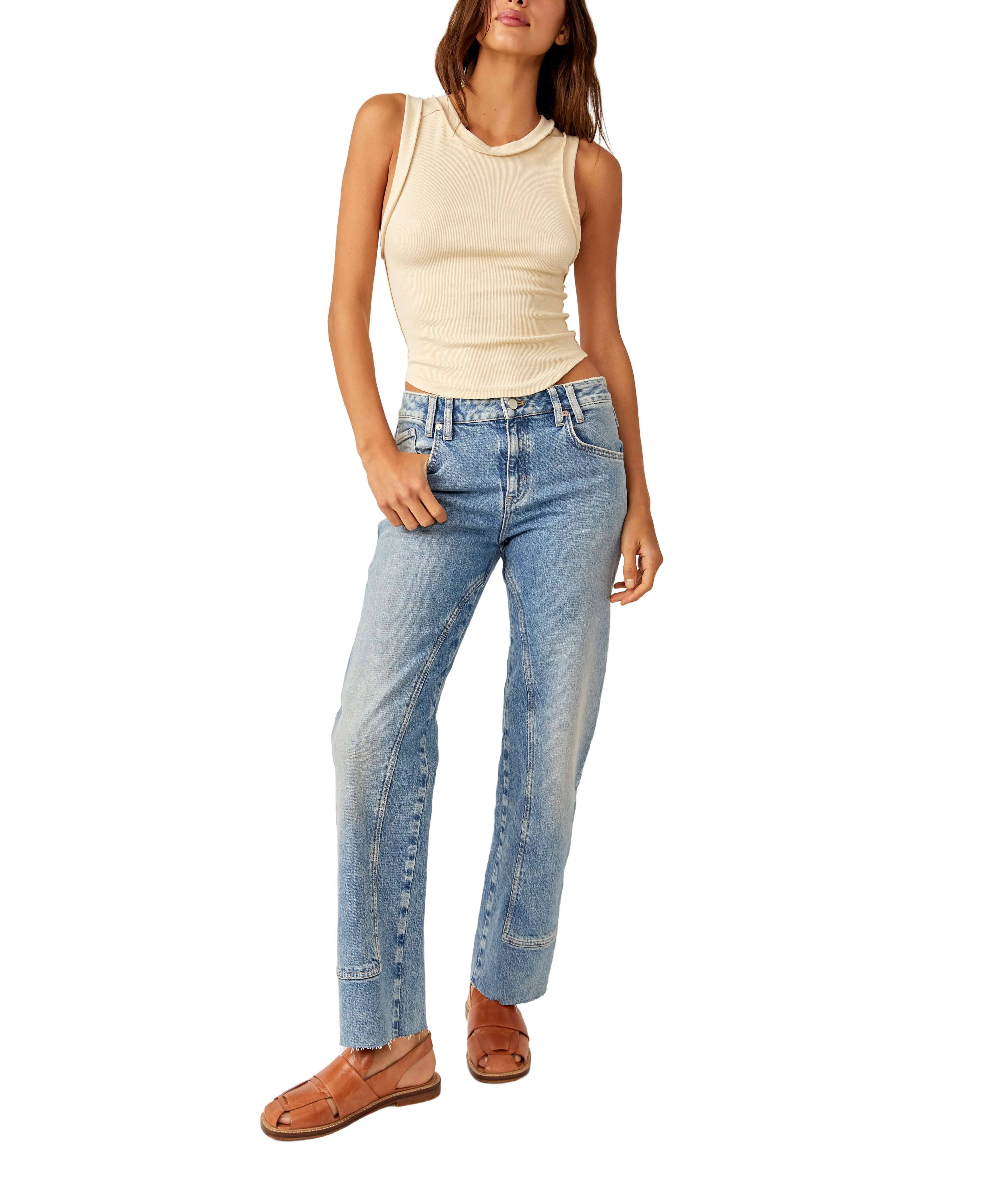 Free People Kate Tank Tee