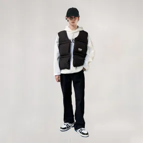 Hotian Open Front Lightweight Puffer Vest