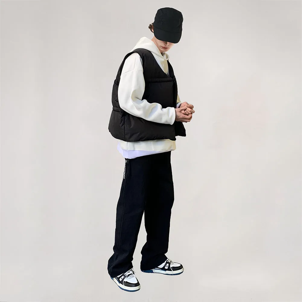 Hotian Open Front Lightweight Puffer Vest