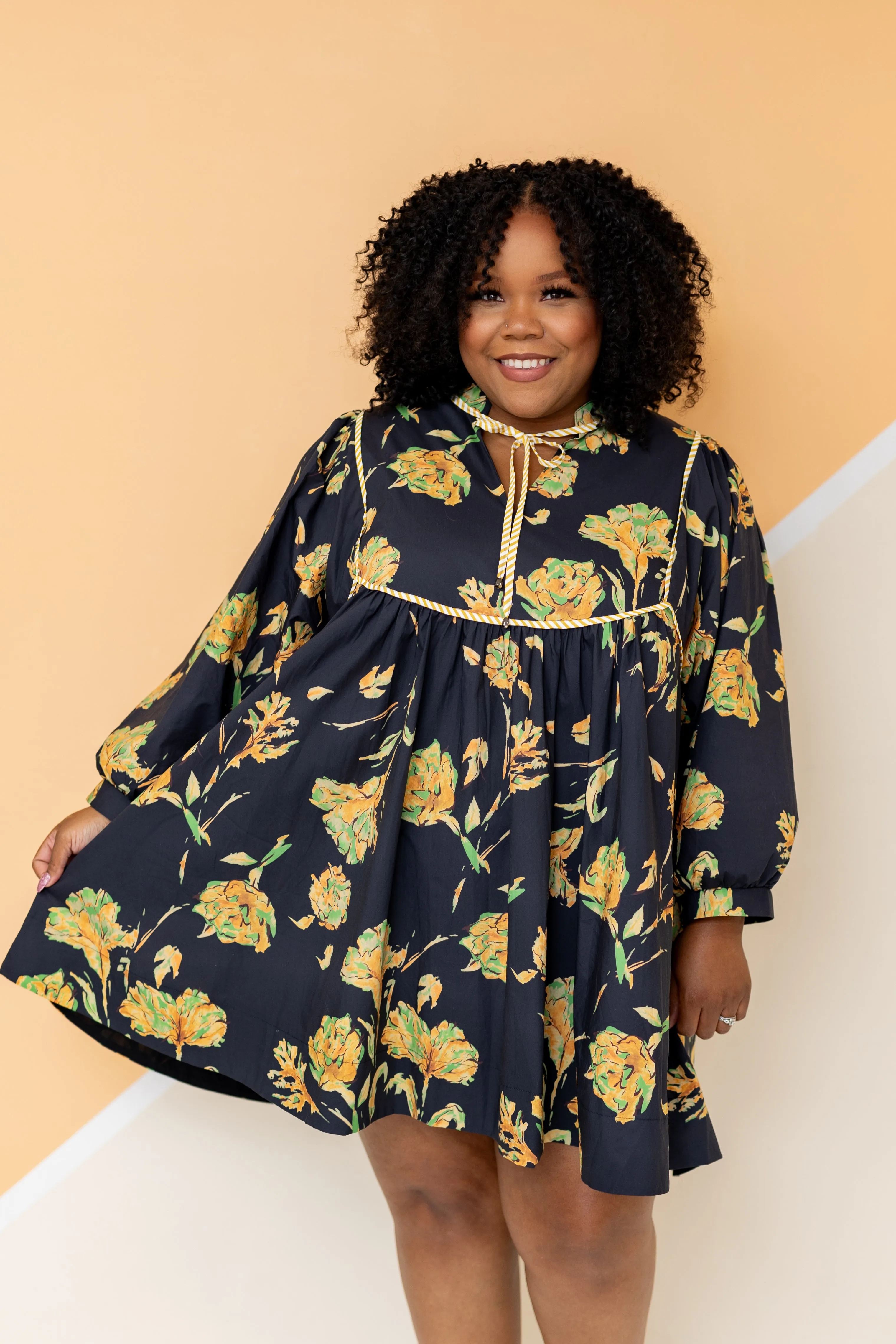 In My Place Babydoll Dress