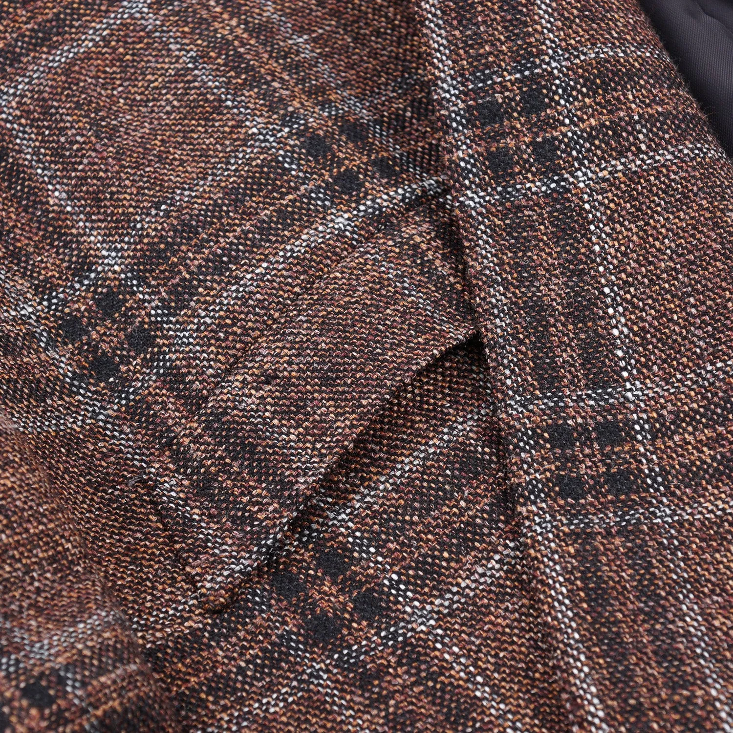 Isaia Woven Wool-Silk-Linen Sport Coat