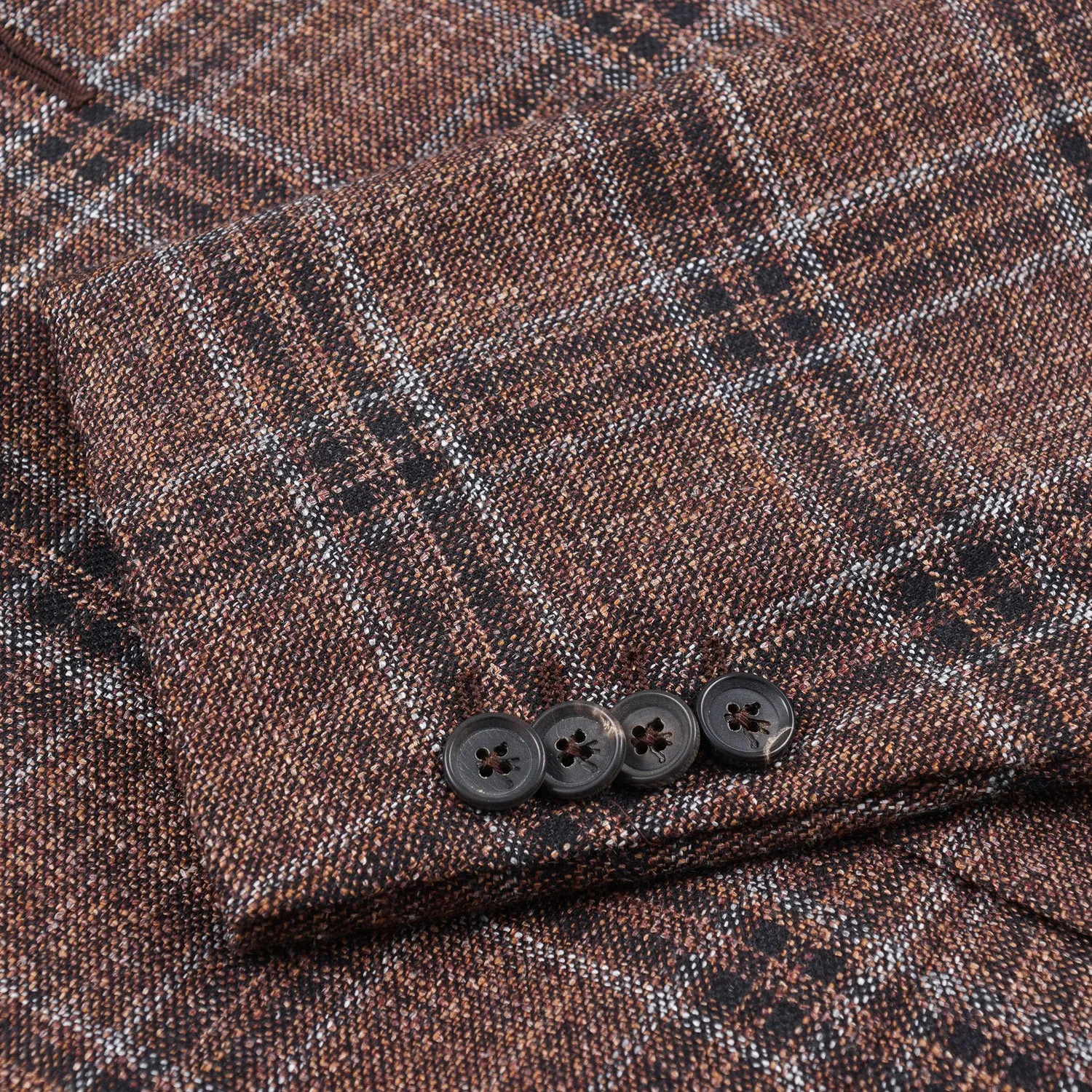 Isaia Woven Wool-Silk-Linen Sport Coat