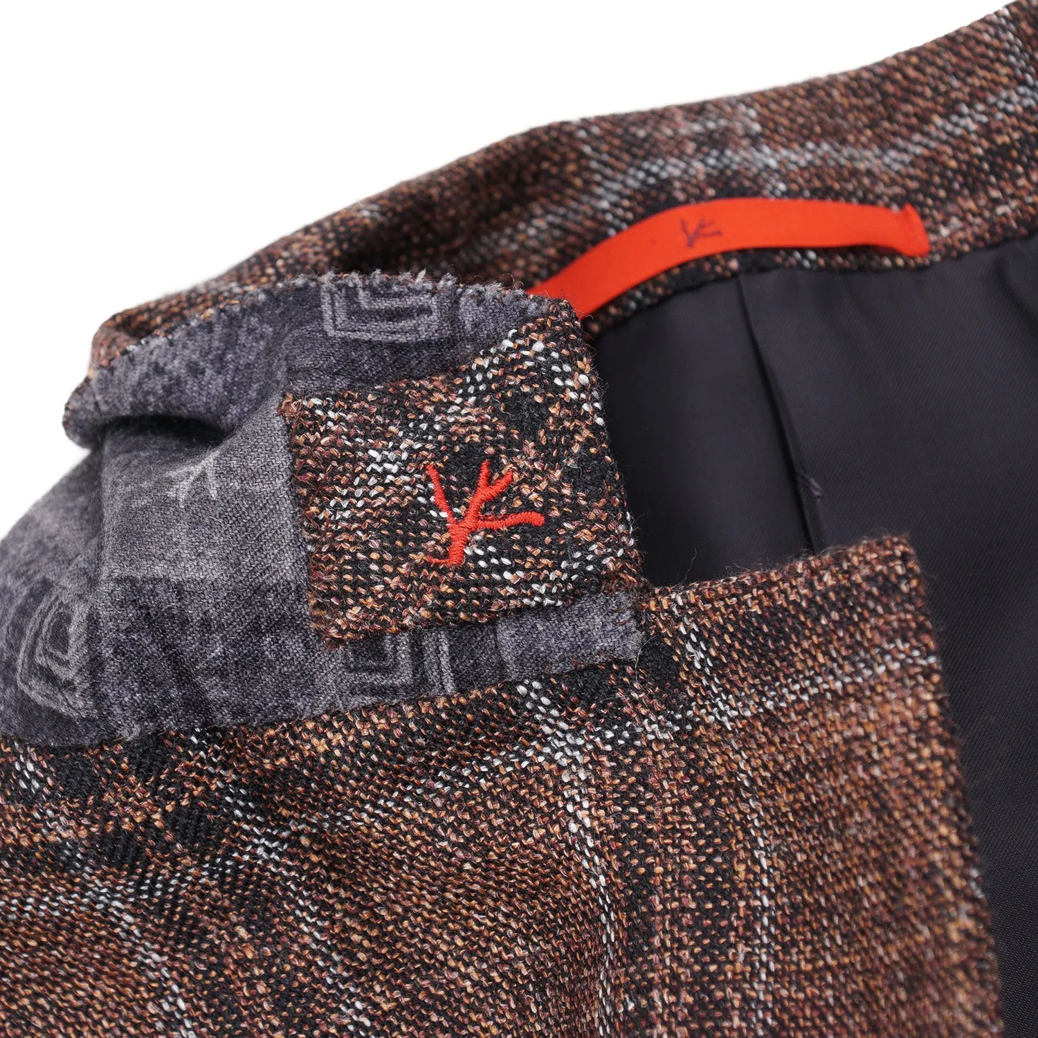 Isaia Woven Wool-Silk-Linen Sport Coat