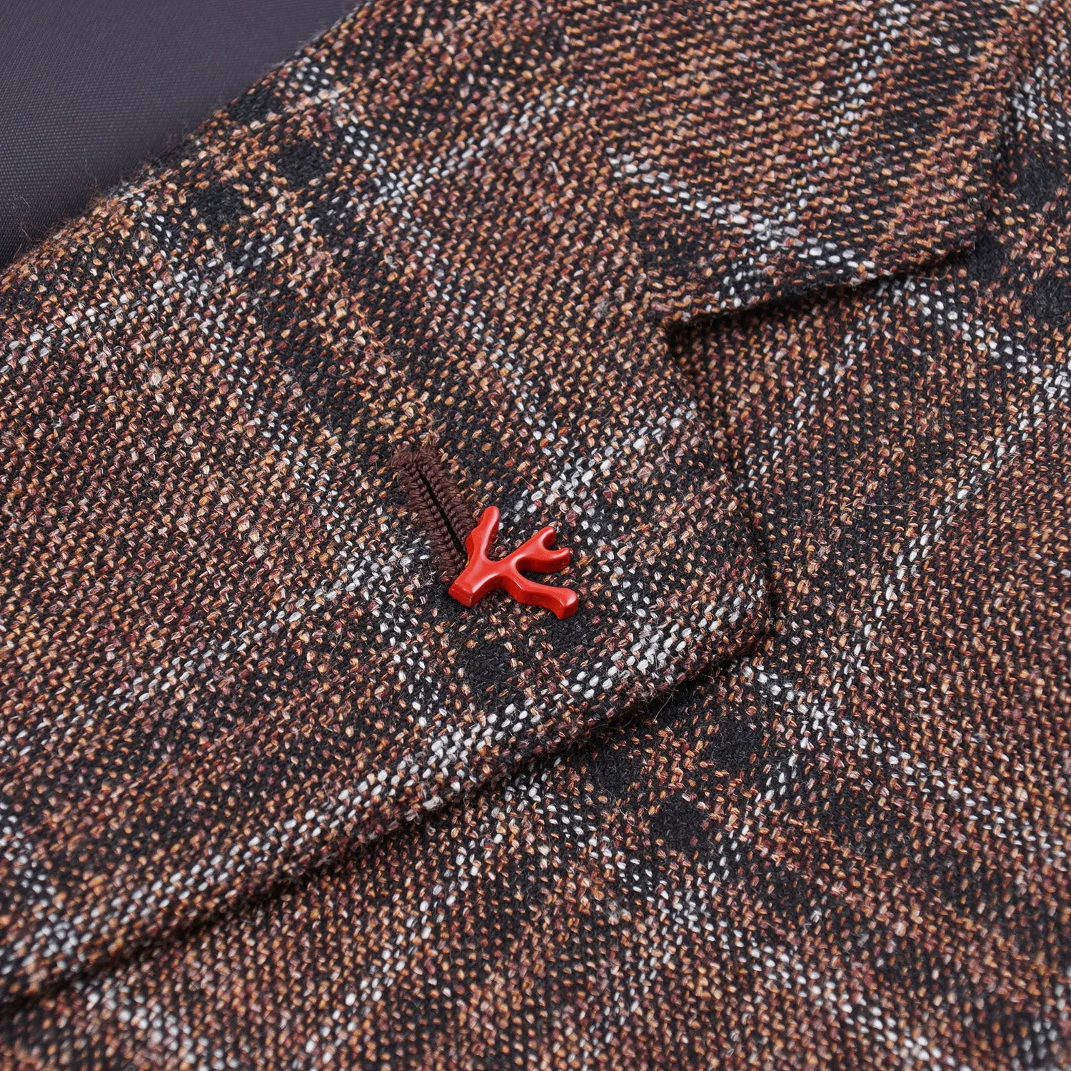 Isaia Woven Wool-Silk-Linen Sport Coat