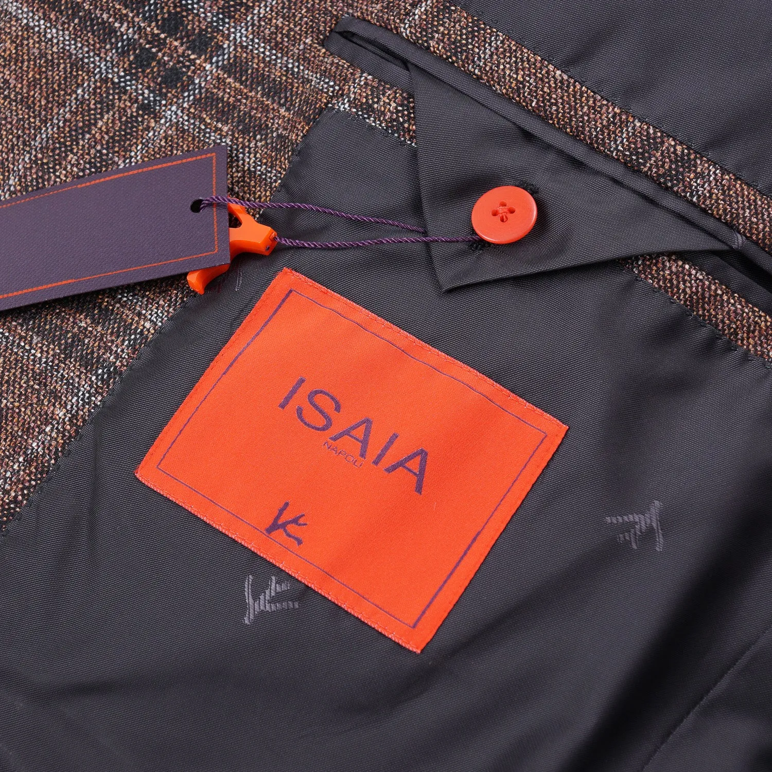 Isaia Woven Wool-Silk-Linen Sport Coat
