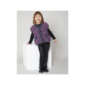 King Cole Yummy Tweed Knitting Pattern 6312