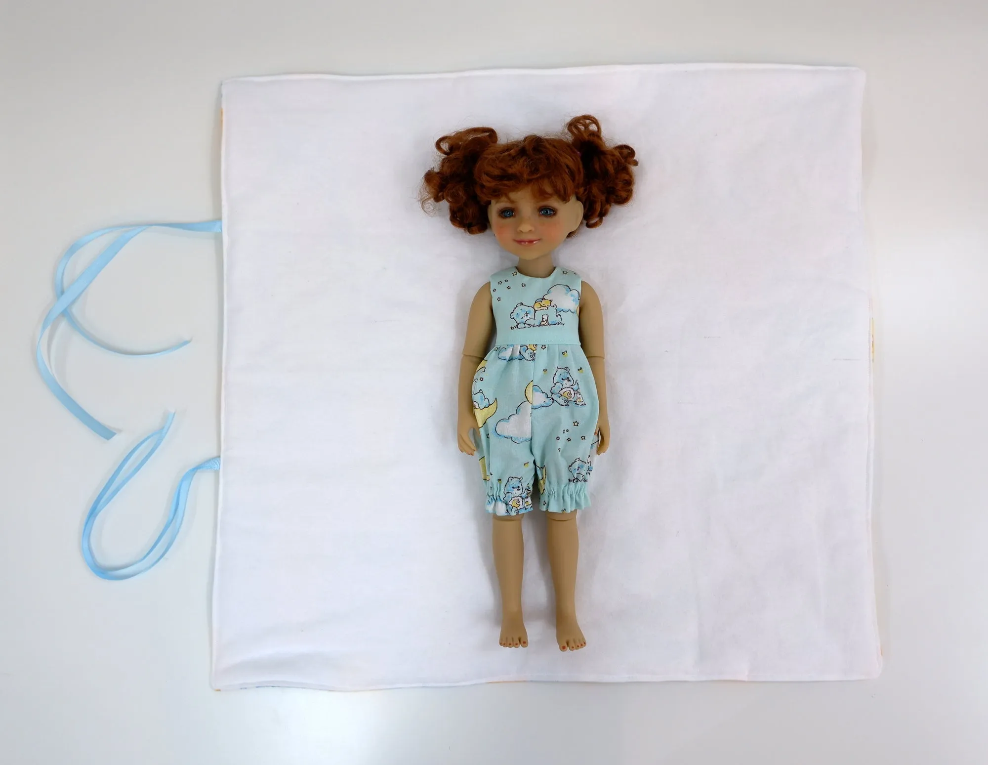 Kristy - custom Care Bear themed Ruby Red Fashion Friend doll & wardrobe