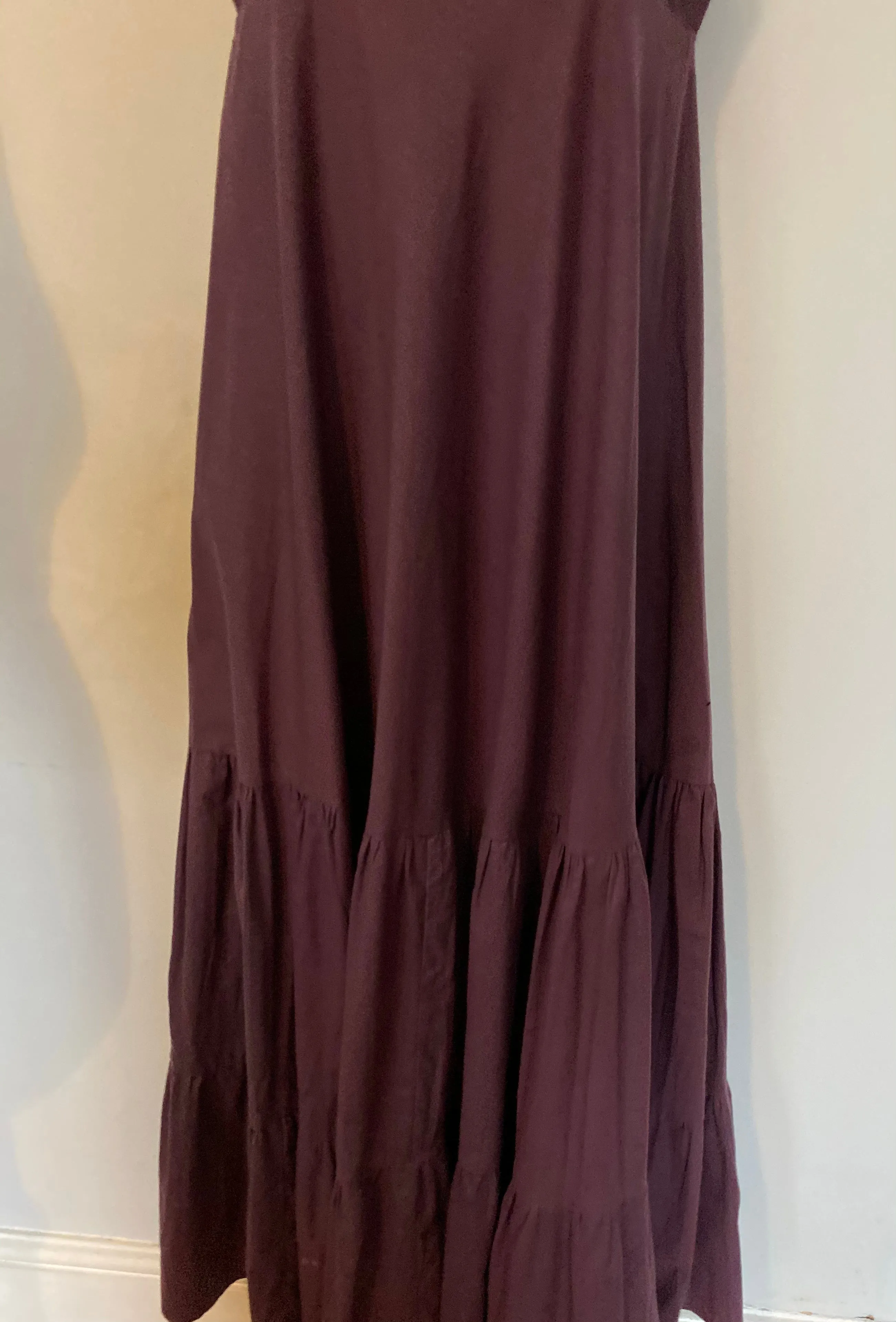 Laura Ashley Made in Wales maxi pinafore dress size small