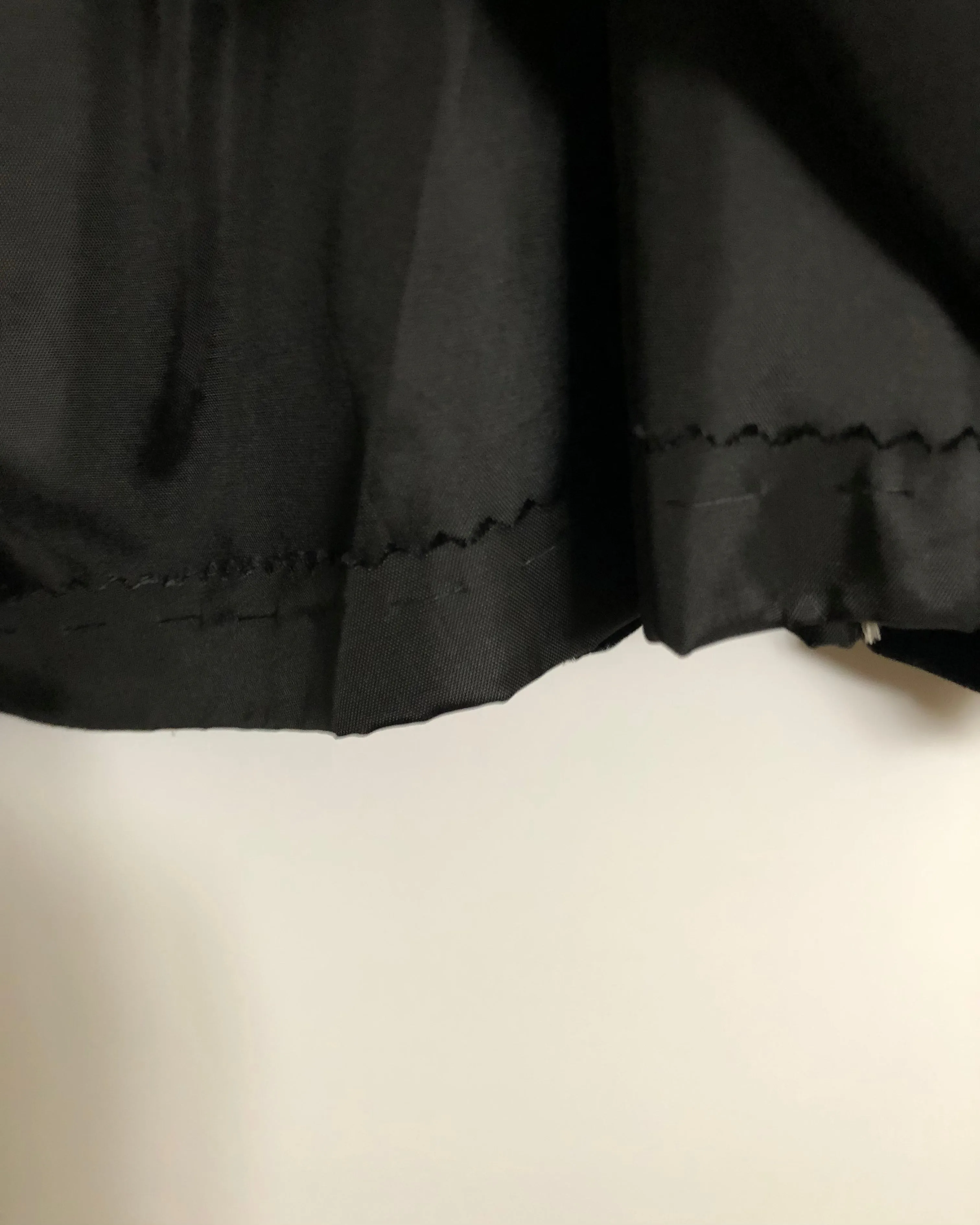 Louis Feraud Vintage Velvet 3/4 Sleeve Empire Evening Cocktail Dress Black UK10-12