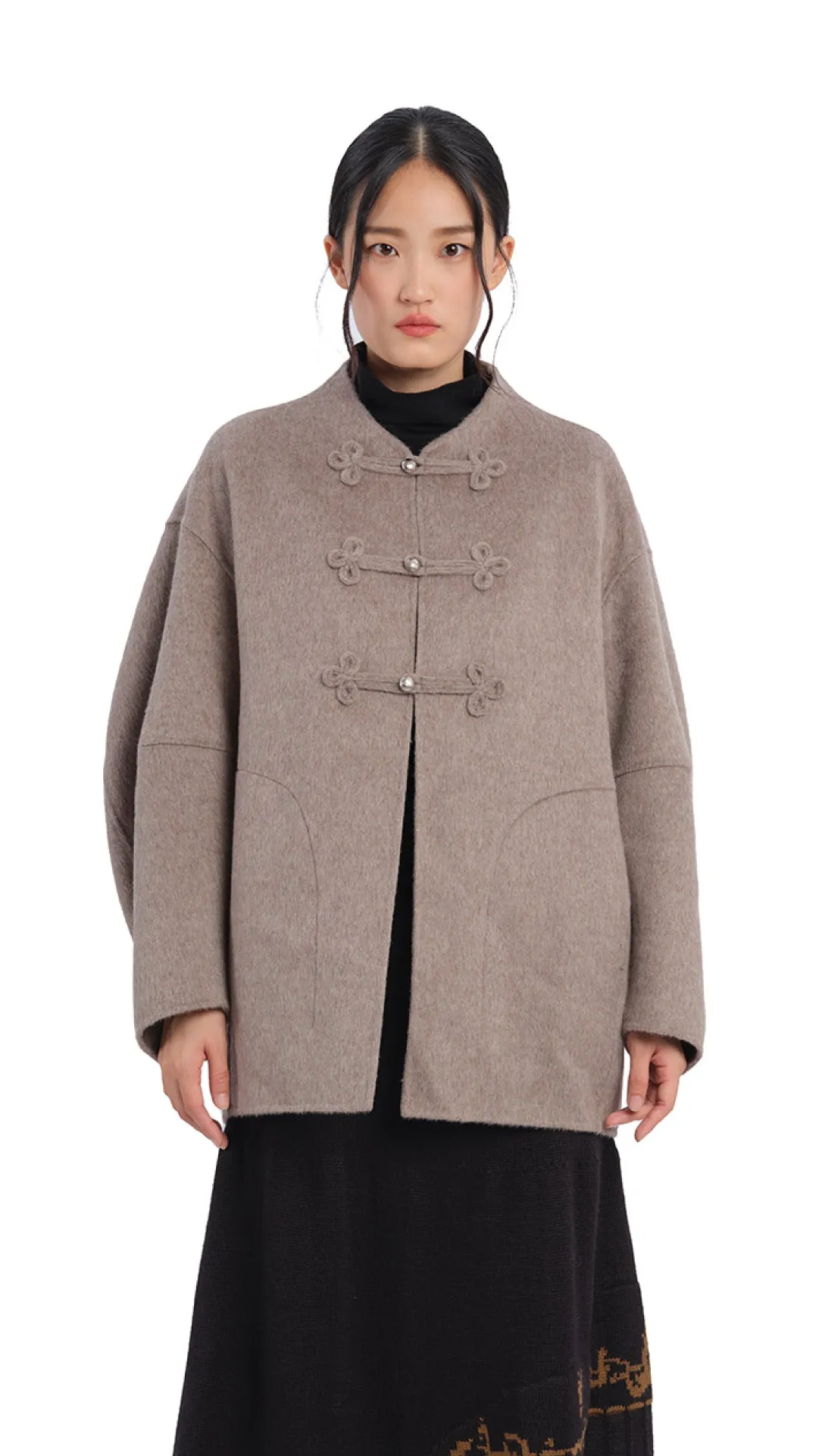 Melange Double Face Jacket