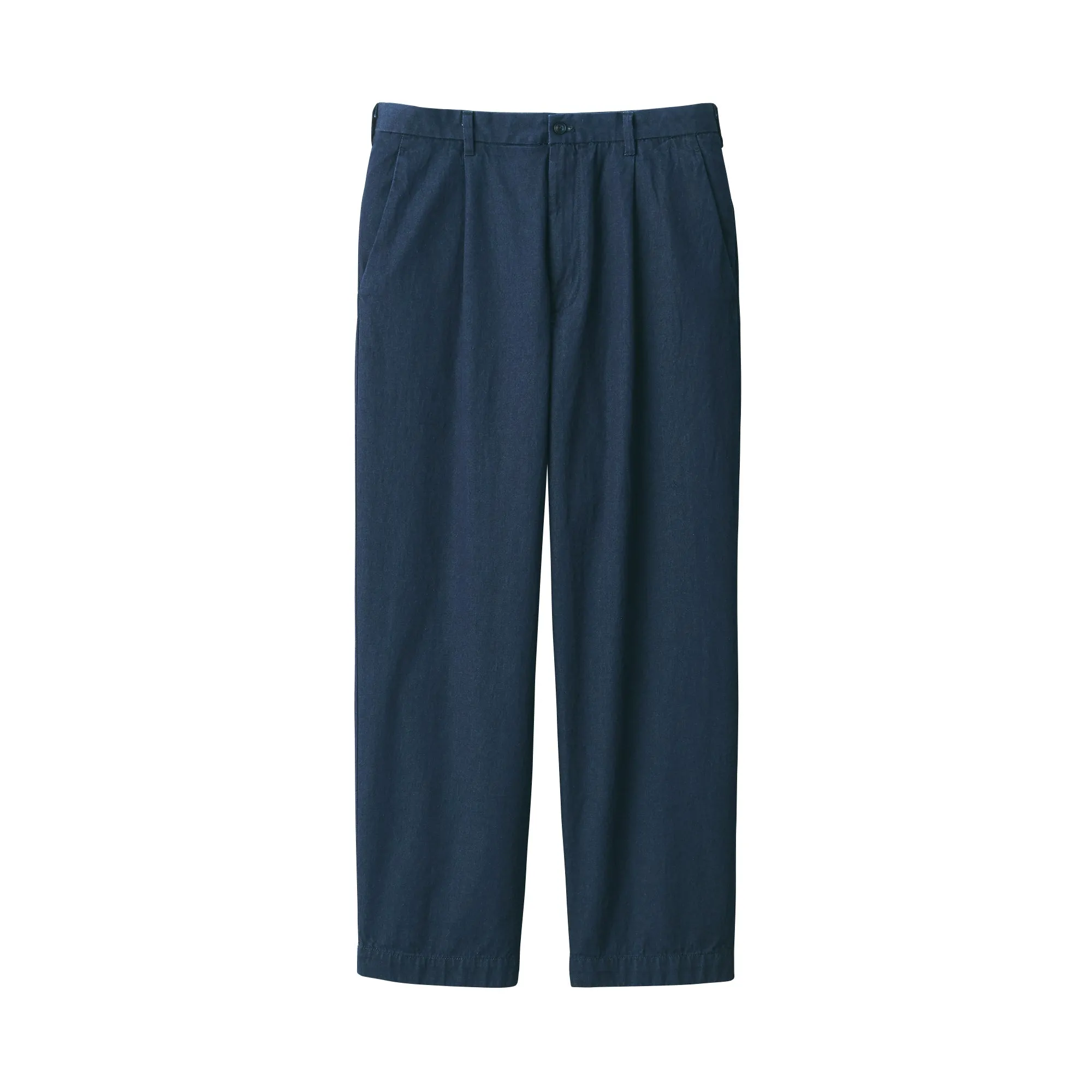 Men's Indigo Darted Wide Pants (L29)