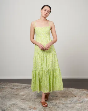 nyree midi dress - cremona floral print