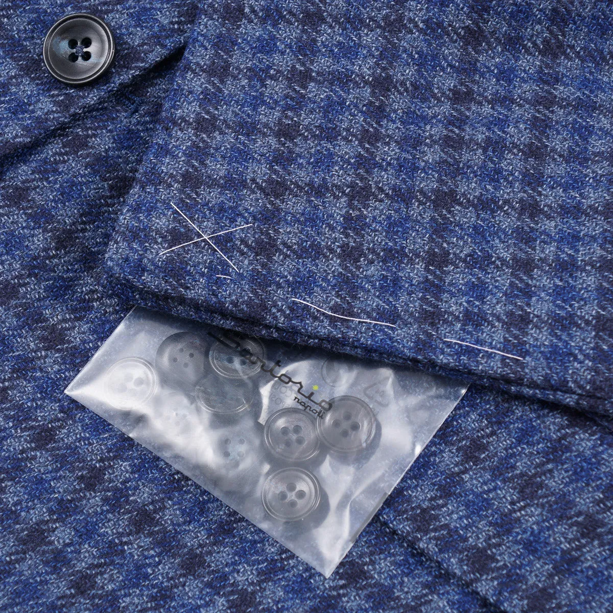 Sartorio Soft-Constructed Wool Sport Coat