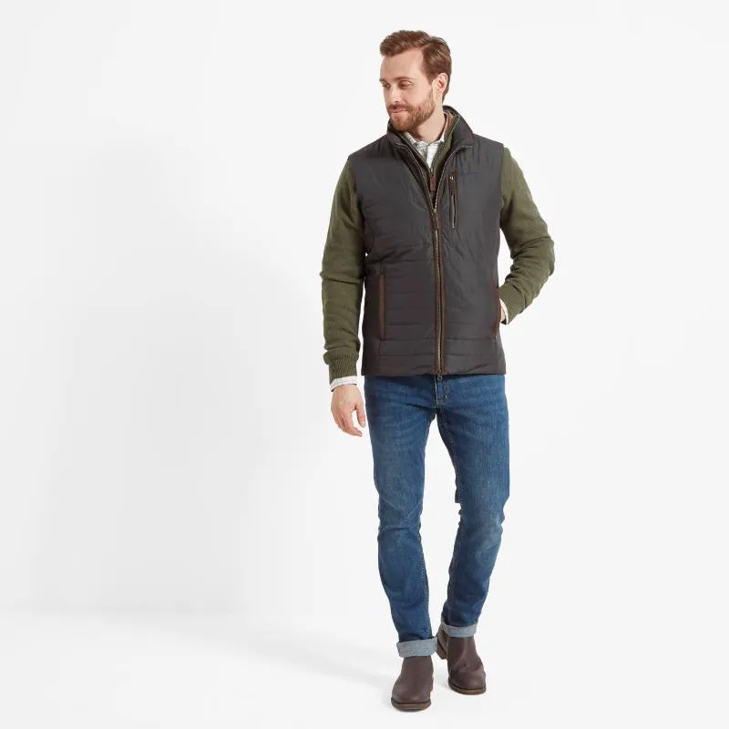 Schoffel Brora Mens Primaloft Gilet - Charcoal