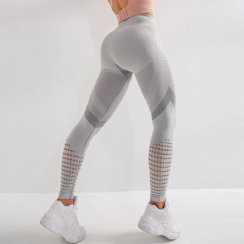 Sexy High Waist Cutout Bodycon Skinny Leggings Pants