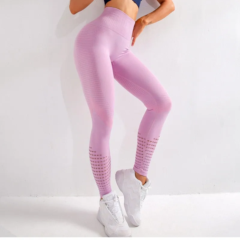 Sexy High Waist Cutout Bodycon Skinny Leggings Pants