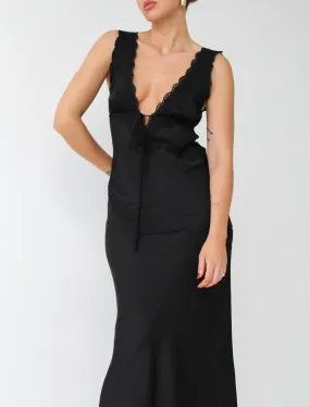Venice Maxi Dress | Black