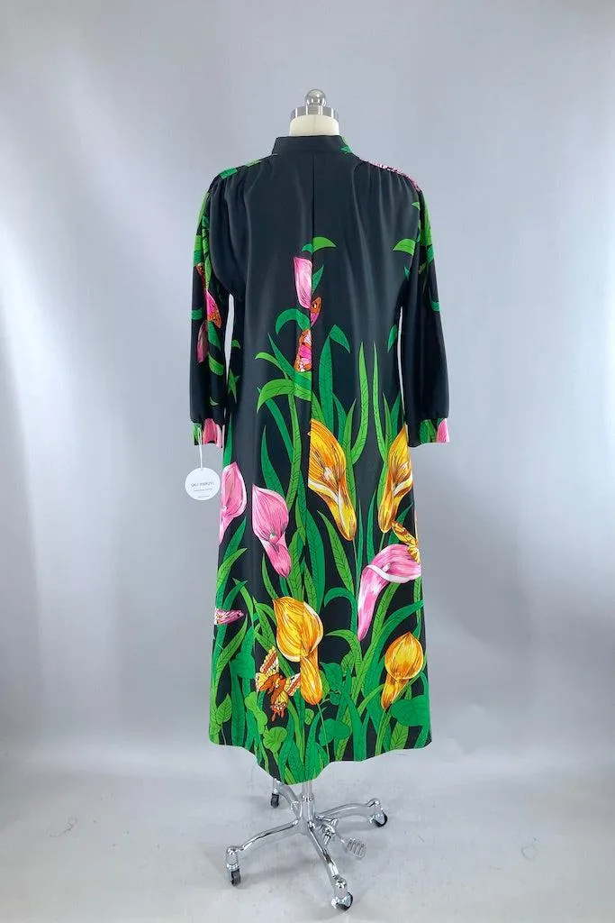 Vintage Butterfield 8 Butterfly Dress