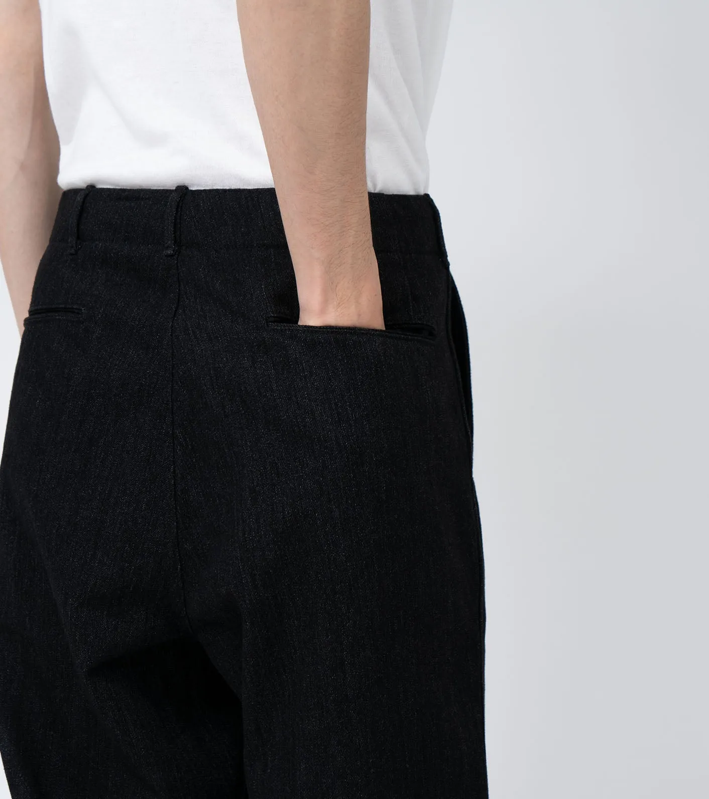 Wide Denim Pants