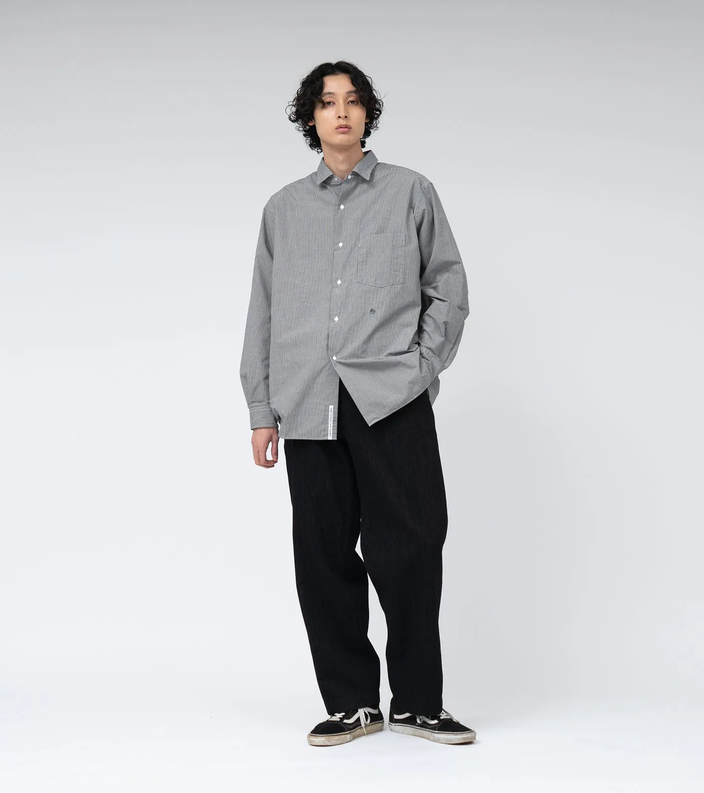 Wide Denim Pants
