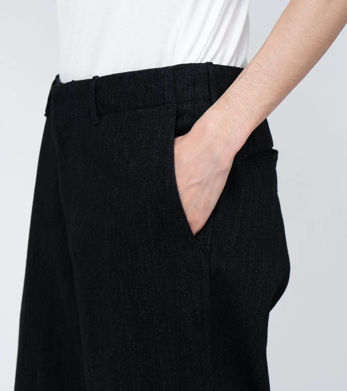 Wide Denim Pants