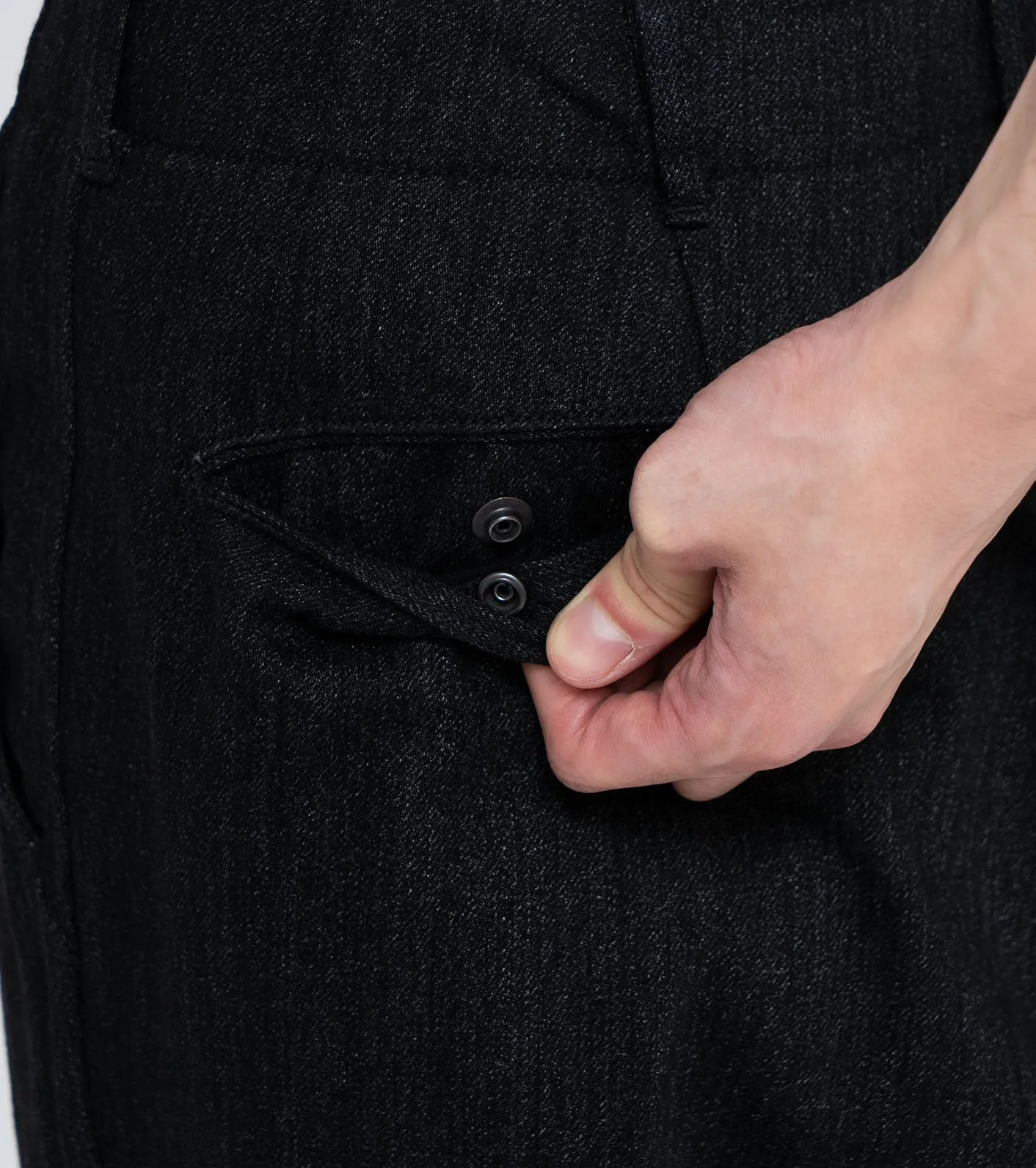 Wide Denim Pants
