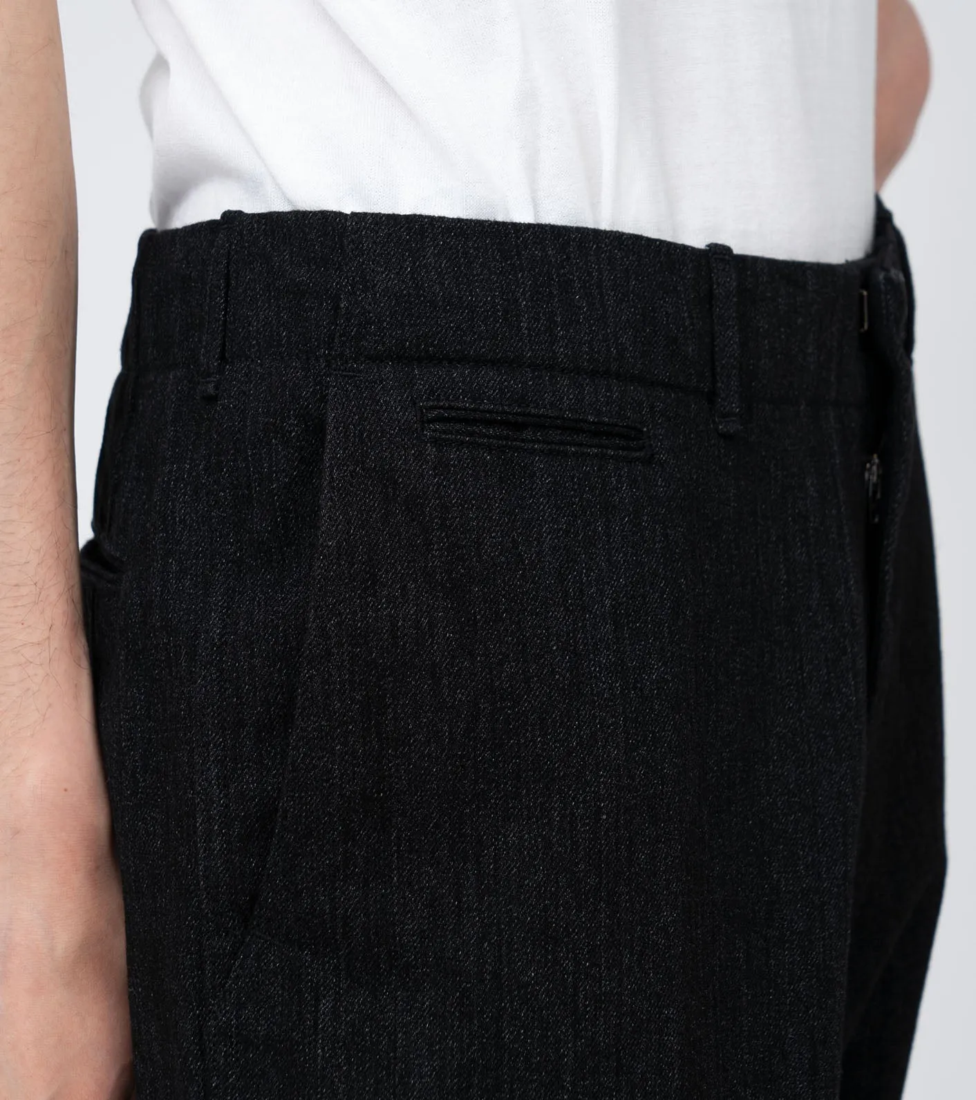 Wide Denim Pants