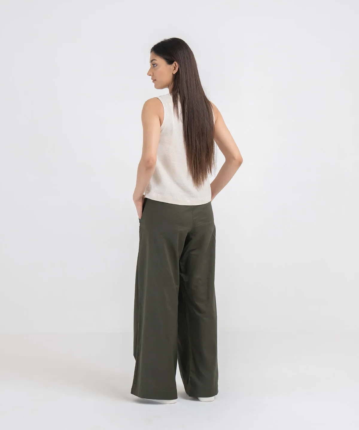 Women's Linen Tank Top