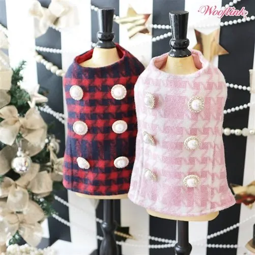 Wooflink Holiday Mood Coat - Red